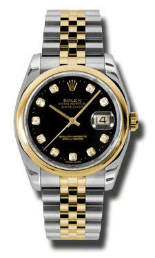 Rolex Datejust 36mm Steel and Yellow Gold Domed Bezel