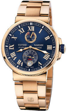 Ulysse Nardin Marine Chronometer Manufacture 43mm Rose Gold