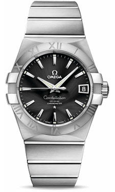 Omega Constellation Co Axial 38 mm Brushed Stainless Steel