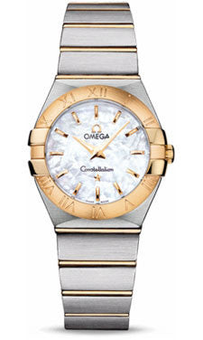 Omega - Constellation Quartz 27 mm - Brushed Steel and Yellow Gold