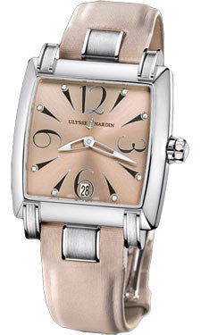 Ulysse Nardin Caprice Stainless Steel Leather Strap Watch