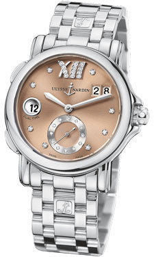 Ulysse Nardin Dual Time Lady Stainless Steel Bracelet