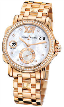 Ulysse Nardin Dual Time Lady Rose Gold Bracelet Watch