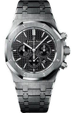 Audemars Piguet Royal Oak Chronograph 41mm Stainless Steel Black Dial – NY  WATCH LAB