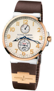 Ulysse Nardin Marine Chronometer 41mm Stainless Steel and Rose