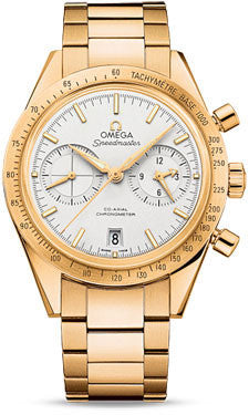 Omega Speedmaster 57 Omega Co Axial Chronograph 41.5 mm Yellow