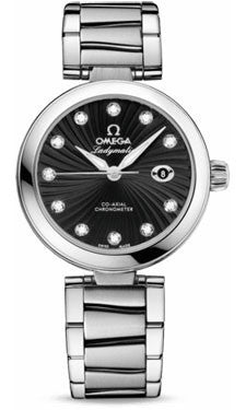 Omega - De Ville Ladymatic Co-Axial 34 mm - Stainless Steel on Bracelet