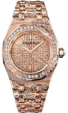 Audemars Piguet Royal Oak Lady Floral Watch Brands Direct