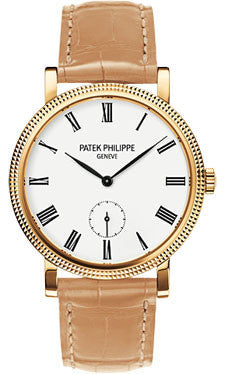 Patek Philippe Calatrava Vintage Manual Wind Yellow Gold Silver Dial 31mm 96