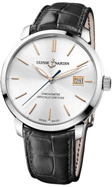 Ulysse Nardin Classico Automatic Stainless Steel Leather