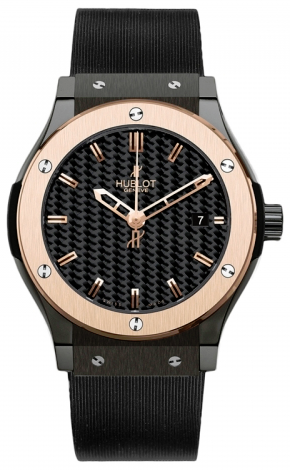 Hublot Classic Fusion 45mm Ceramic And Red Gold Watch Brands