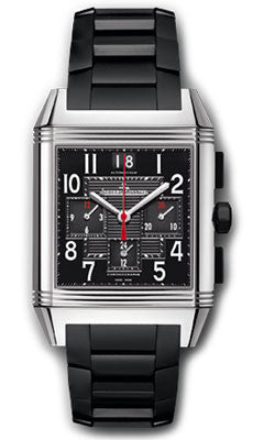 Jaeger LeCoultre Reverso Squadra Chronograph GMT Black