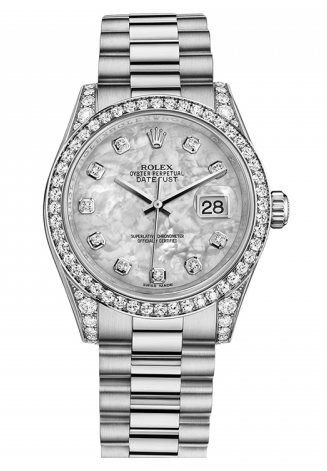 Rolex Datejust 31 White Gold Watch