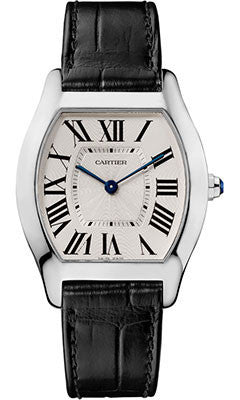 Cartier Tortue Medium White Gold Watch Brands Direct