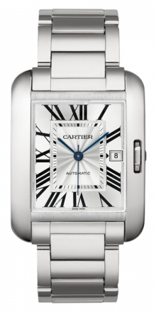 Cartier, Tank Anglaise, 18ct White Gold