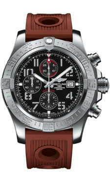 Breitling super avenger deals leather strap