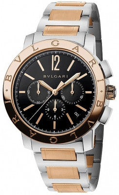 Bvlgari chronograph online gold