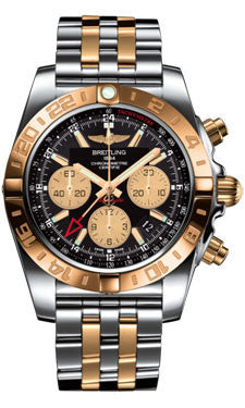 Breitling chronomat gold on sale steel