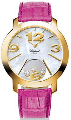 Chopard Happy Diamonds XL Yellow Gold Watch Brands Direct