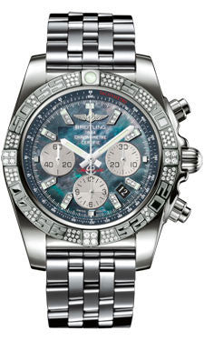 breitling white gold