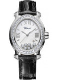 Chopard,Chopard - Happy Sport - Oval - Stainless Steel - Watch Brands Direct