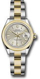 Rolex - Datejust Lady 28 - Stainless Steel and Yellow Gold - Domed Bezel