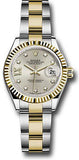 Rolex - Datejust Lady 28 - Stainless Steel and Yellow Gold - Fluted Bezel