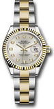 Rolex - Datejust Lady 28 - Stainless Steel and Yellow Gold - Fluted Bezel