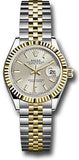 Rolex - Datejust Lady 28 - Stainless Steel and Yellow Gold - Fluted Bezel