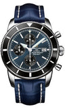 Breitling,Breitling - Superocean Heritage Chronographe 46 Croco Strap - Watch Brands Direct