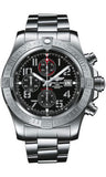 Breitling,Breitling - Super Avenger II Stainless Steel Bracelet - Watch Brands Direct