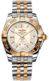 Breitling,Breitling - Galactic 36 Automantic Steel-Rose Gold - Pilot Bracelet - Watch Brands Direct