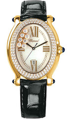 Chopard Happy Sport Oval 7 Floating Diamonds Watch